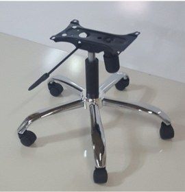 Resim YILDIZSİT Büro Sandalyesi Yıldız Ayak Seti Tek Kol Mekanizma 100 Lük Siyah Piston Ithal Ürün 