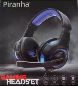 Resim Piranha 2145 Işıklı Mikrofonlu Oyuncu Kulaklığı 