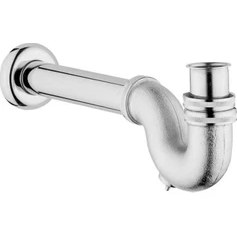 Resim Vitra Lavabo Sifonu P Tipi Krom A45118 