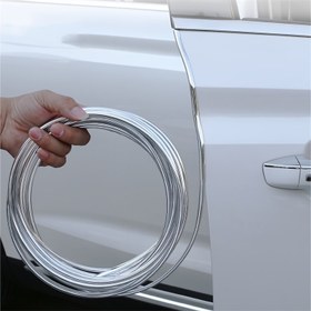 Resim Premium Elektro Kaplama Araba Kapı Kenar Koruyucu & Ses Yalıtım Şeridi - Dayanıklı Sentetik Kauçuk, Çeşitli Modellere Uyar 