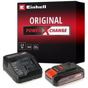 Resim Einhell Set-27 TE-CD 18/48 Li-i Solo Akülü Darbeli Vidalama + Einhell 18v 2.5AH Pxc Starter Kit Akü & Şarj Cihazı 