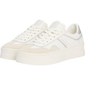 Resim Tommy Hilfiger The Greenwich Flatform Kadın Beyaz Sneaker 