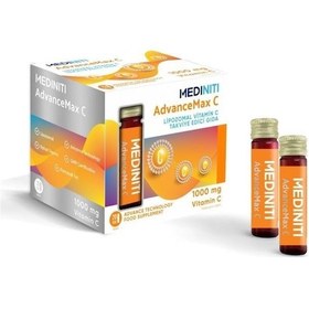 Resim Mediniti Advancemax Lipozomal Vitamini C Takviye Edici Gıda 20 x 10 ML 