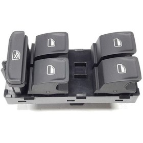 Resim Skoda Kamiq 2019-2023 Sol Ön Kapı Dörtlü Cam Düğmesi 5G0959857D 