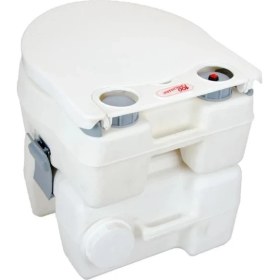 Resim Karavan Kampüs Portatif Tuvalet Taharet Musluklu 