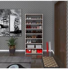 Resim Kenzlife Ayakkabılık Goya Cvz 160 70 30 Arkalıksız Ayakkabı Ofis Dolabı İki Bölme Diğer 