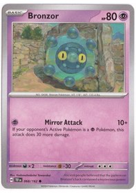 Resim Bronzor 068/162 - Temporal Forces - Pokemon Kartı Mint 