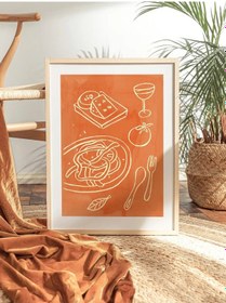 Resim Ots Home 30x40 Cm Çerçevesiz Duvar Posteri 318392319 