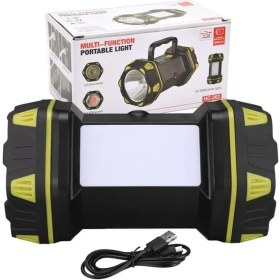 Resim Çok Fonksiyonlu 3ın1 Taşınabilir Işıldak HC-262 