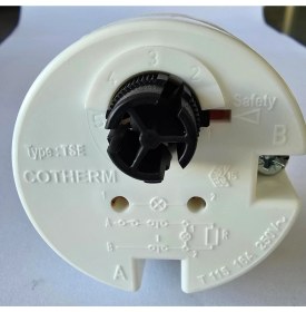 Resim Cotherm -Güneş Enerjisi / Çay Kazanı- Isıtıcı Termostatı Çiftli (Ayar ve Emniyet Bir Arada), 