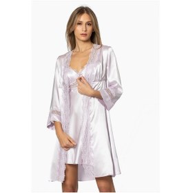 Resim Pierre Cardin 6010 Kadın Saten Altılı Set - Viola Viola 