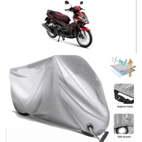 Resim Autolion Yamaha Nouvo Motosiklet Brandası (Bağlantı ve Kilit Uyumlu) 