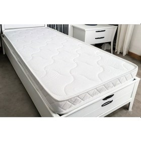 Resim Sitehome 90x190x15 Havlu Kumaş Yaysız Sünger Yatak 