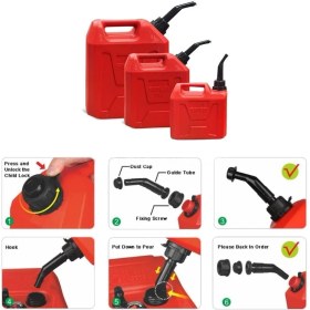 Resim Shuıvan Yedek Yakıt Bidonu 10 Litre 