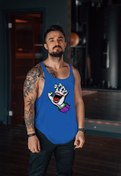 Resim Freeyez Joker Hand Gym Fitness Tank Top Sporcu Atleti 