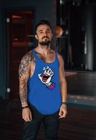 Resim Freeyez Joker Hand Gym Fitness Tank Top Sporcu Atleti 