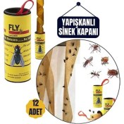 Resim Turk 12 Adet Yapışkanlı Sinek Kapanı 74 cm 