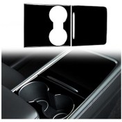 Resim Tesla Model 3 1105 Araba Merkezi Kontrol Paneli Dekoratif Etiket 