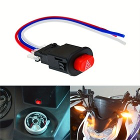 Resim Motorunuzu Bu Evrensel Acil Flaşör Anahtarı ile Yükseltin - 12V/24V Sinyal Işığı Düğmesi! 