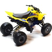 Resim Diecast Arazi Aracı Dağ Motoru Suzuki Ltr 450 Atv Araç 