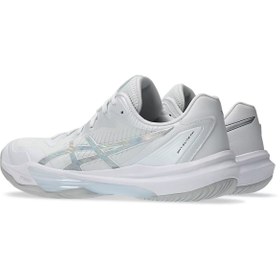 Resim Asics Sky Elite FF 3 Kadın Beyaz Voleybol Ayakkabısı 1053A078-100 