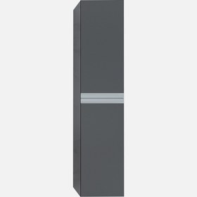 Resim Bonitobagno Nola 40 cm Banyo Boy Dolabı Antrasit 