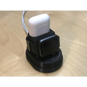 Resim Bi'şeyler Sepeti Airpod Ve Watch Şarj Standı Watch Standı Ve Standı Düzenleyici Organize 