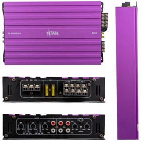 Resim MagicVoice Titan-804 4 Kanallı Max 1600 Watt Oto Amfi-Anfi 