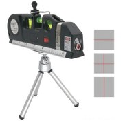 Resim Symbee 4'ü 1 Arada Lazerli Su Terazisi - Çapraz Çizgi, Ölçüm Ve Dayanıklı Plastik Tasarım 