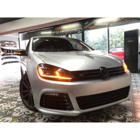 Resim NamTuning Golf 6 R 20 Ön Tampon Panjur Boyasız 