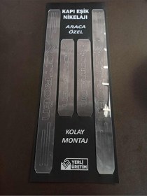 Resim Citroen Cx ile Uyumlu Kapı Eşiği ve Kapaklı Numaratör (Park Tel) 