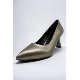 Resim Massima 9536 Platin Stiletto Kadın Ayakkabı 