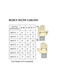 Resim Delta Rapid Kaleci Eldiveni Beyaz 