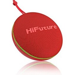 Resim HiFuture Altus Bluetooth 5.3 TWS Taşınabilir Hoparlör 10W IPX4 Suya Dayanıklı Kırmızı 