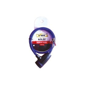 Resim MiraLive Eko Çelik Halatlı, Izoleli Bisiklet Kilidi - 8mm, 65 cm 