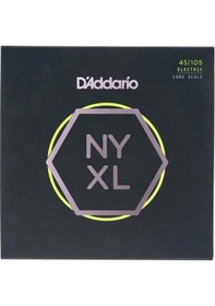Resim Daddario Nyxl45105 Bas Gitar Tel Seti Nyxl Nickel Wound, .045-.105 