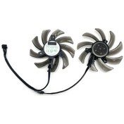 Resim Xurunkeji Geforce Gtx 1060 6gb Çift Ekran Kartı Soğutma Fanı Ga91s2u Palit Geforce Gtx1060 Gtx1080 Gtx1070 İle Uyumlu 