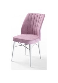 Resim Canisa Concept Flex Serisi 6 Adet Pembe Renk /gürgen Ayaklı 1.sınıf Sandalye / Beyaz Gürgen Ayaklı Pembe 