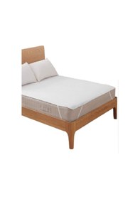 Resim Mycey Sıvı Geçirmez Micro Alez 200x220 Cm Çift Kişilik Yatak Koruyucu Beyaz 