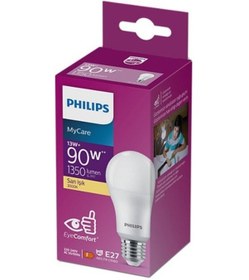 Resim Philips Led 13W Ampul 3000K Sarı Işık 