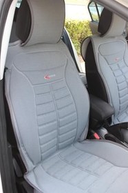 Resim Rover 420 ile Uyumlu Lüx Oto Koltuk Minderi Ön Arka 5'li Set Five Star Serisi GRİ 
