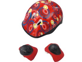 Resim Karakuş Kask Dizlik Dirseklik Set Pembe 