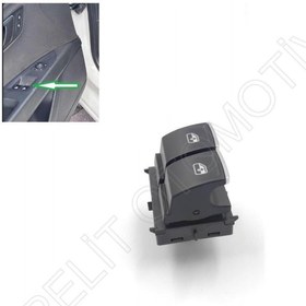 Resim PELİTOTOMOTİV Leon Sol Cam Açma Düğmesi 5G0959858G (2013-2020) 