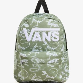 Resim Vans Old Skool Grom Çocuk Yeşil Sırt Çantası 
