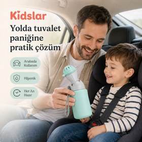 Resim Kidslar Taşınabilir Çocuk Lazımlığı - Kız 