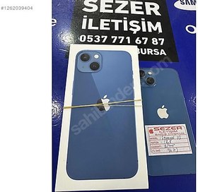 Resim Apple iPhone 13 İkinci El TR | 128 GB | Mavi 