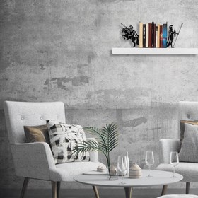 Resim KT-012 Dekoratif Metal Kitap Tutucu | ByLamp 