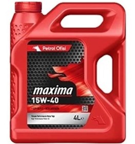 Resim Petrol Ofisi Maxima 15W-40 Motor Yağı 4 LT 
