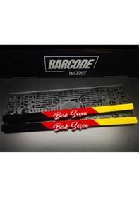 Resim 3d Renkli Alman Model Takmatik Pleksi Plakalık 