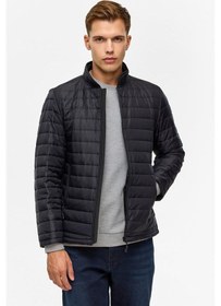 Resim Süvari Siyah Slim Kapitone Mont Mn2008700516-s09 Siyah 